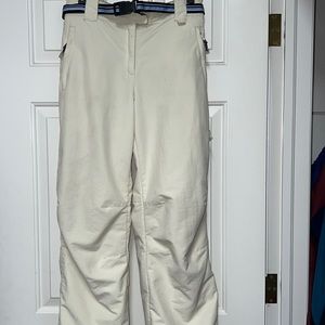 Obermeyer White Snowboarding/Skiing Pants